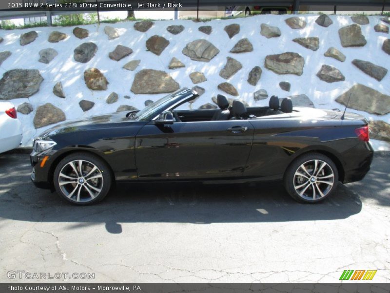 Jet Black / Black 2015 BMW 2 Series 228i xDrive Convertible