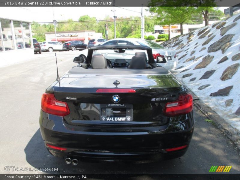 Jet Black / Black 2015 BMW 2 Series 228i xDrive Convertible