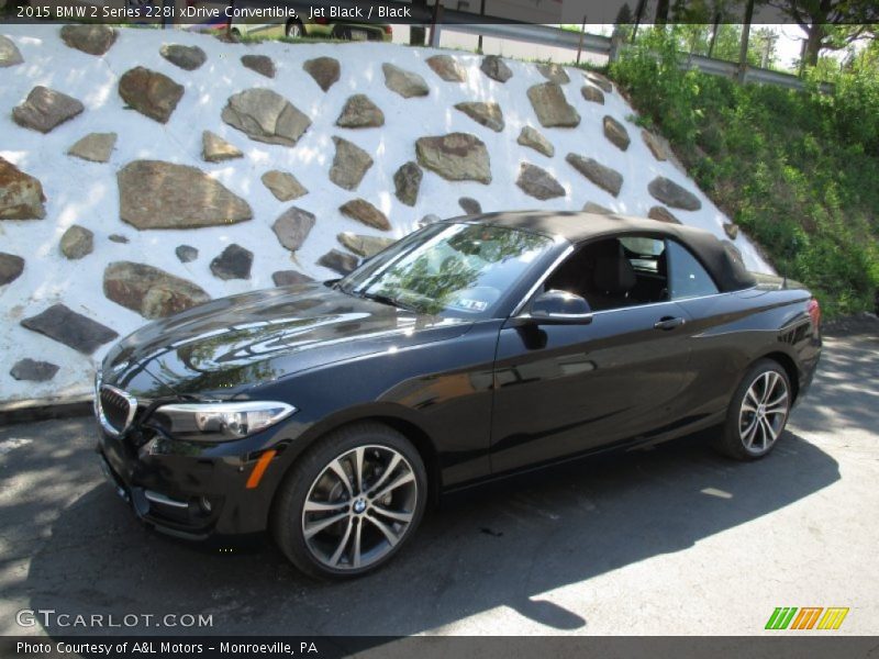 Jet Black / Black 2015 BMW 2 Series 228i xDrive Convertible