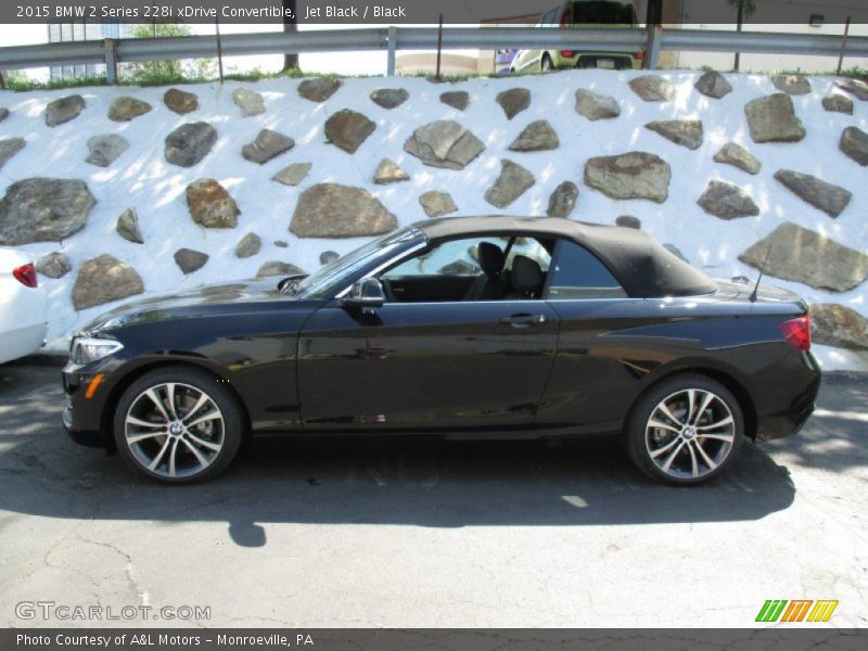 Jet Black / Black 2015 BMW 2 Series 228i xDrive Convertible