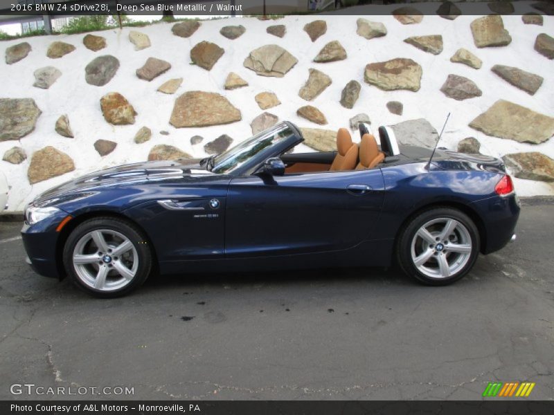  2016 Z4 sDrive28i Deep Sea Blue Metallic