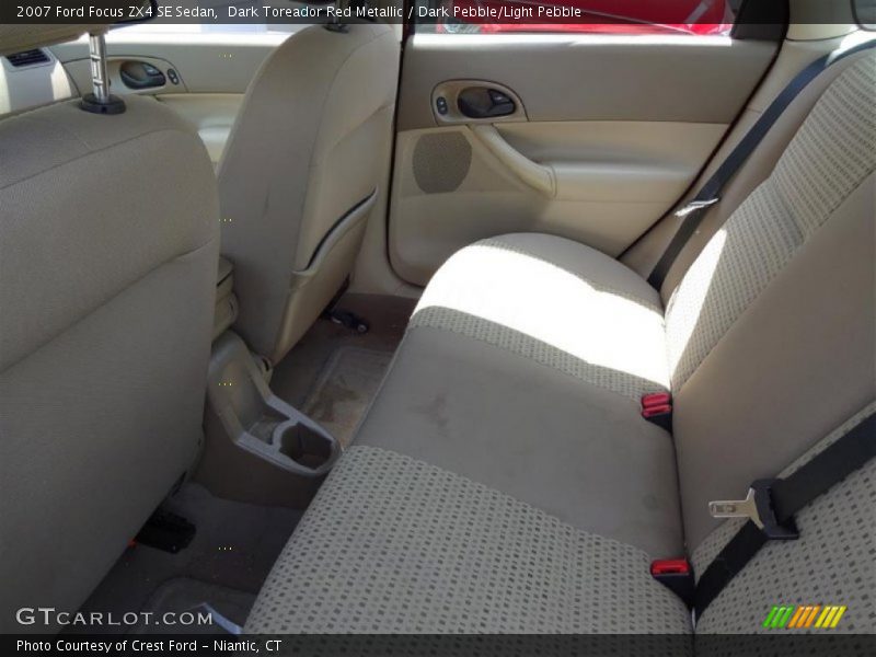 Dark Toreador Red Metallic / Dark Pebble/Light Pebble 2007 Ford Focus ZX4 SE Sedan