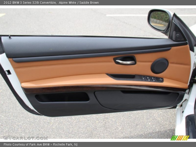Alpine White / Saddle Brown 2012 BMW 3 Series 328i Convertible