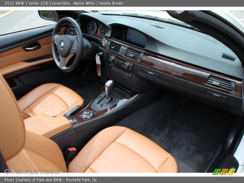 Alpine White / Saddle Brown 2012 BMW 3 Series 328i Convertible