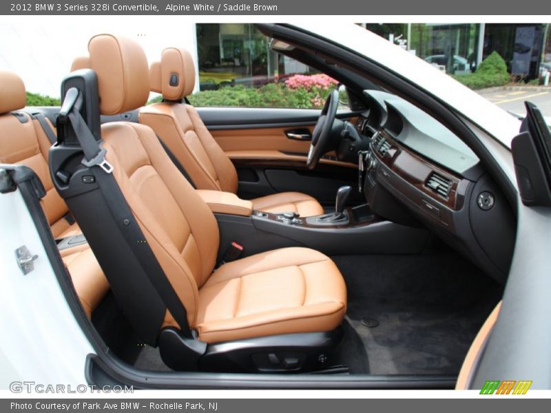Alpine White / Saddle Brown 2012 BMW 3 Series 328i Convertible