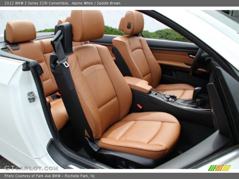 Alpine White / Saddle Brown 2012 BMW 3 Series 328i Convertible