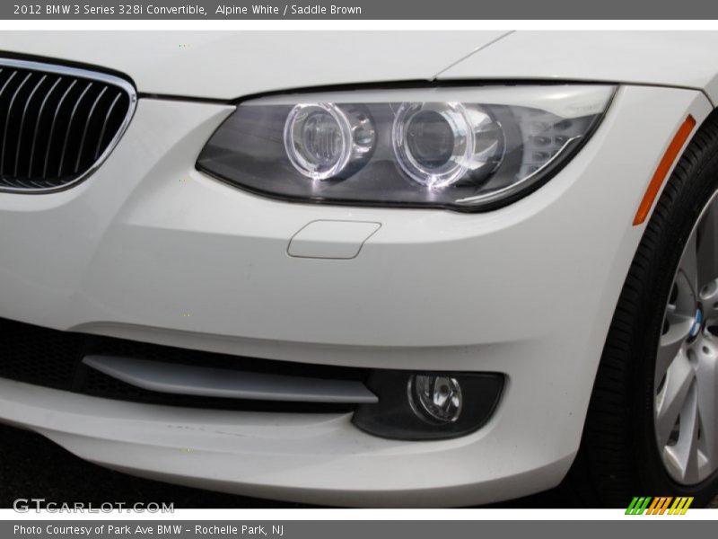 Alpine White / Saddle Brown 2012 BMW 3 Series 328i Convertible