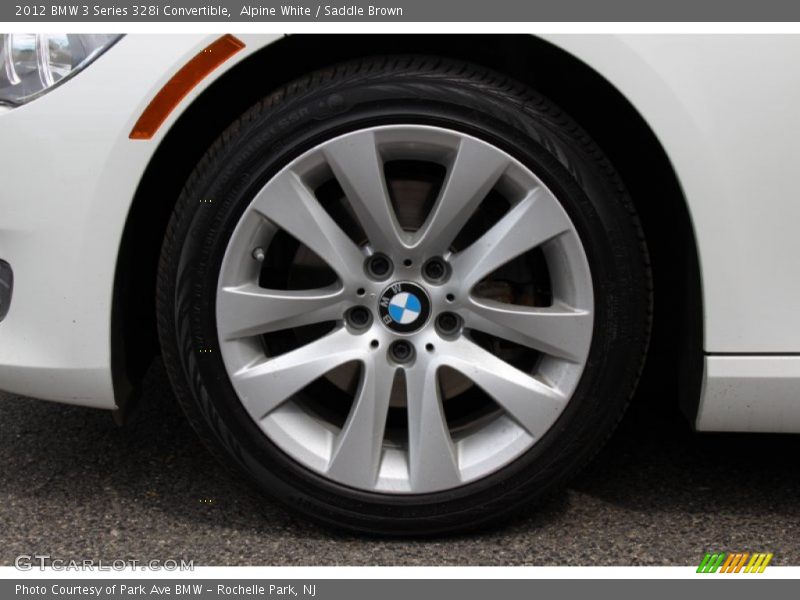 Alpine White / Saddle Brown 2012 BMW 3 Series 328i Convertible