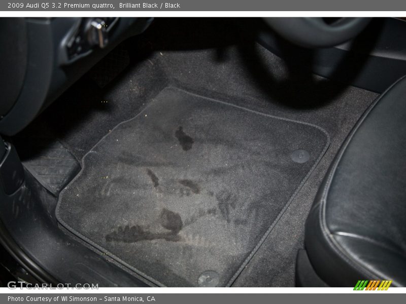 Brilliant Black / Black 2009 Audi Q5 3.2 Premium quattro