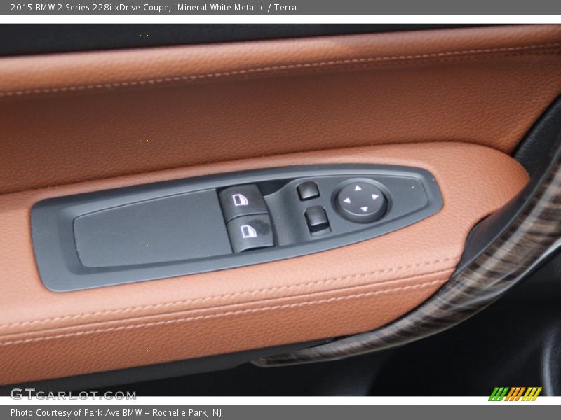 Mineral White Metallic / Terra 2015 BMW 2 Series 228i xDrive Coupe