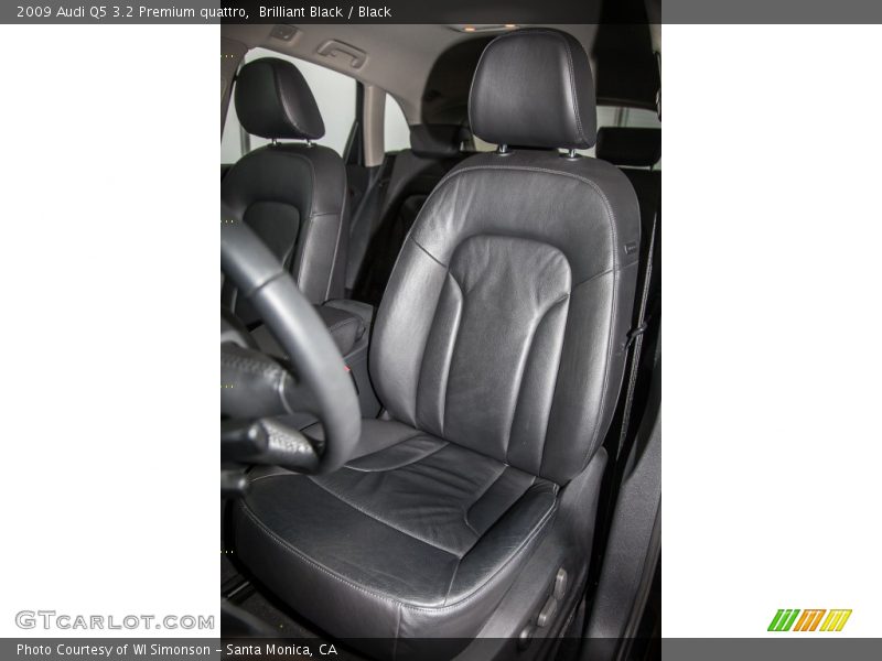 Brilliant Black / Black 2009 Audi Q5 3.2 Premium quattro