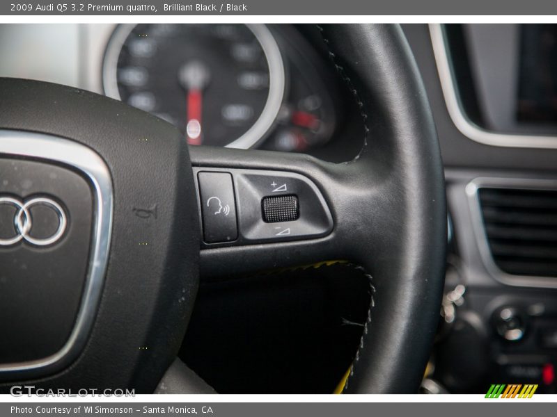 Brilliant Black / Black 2009 Audi Q5 3.2 Premium quattro