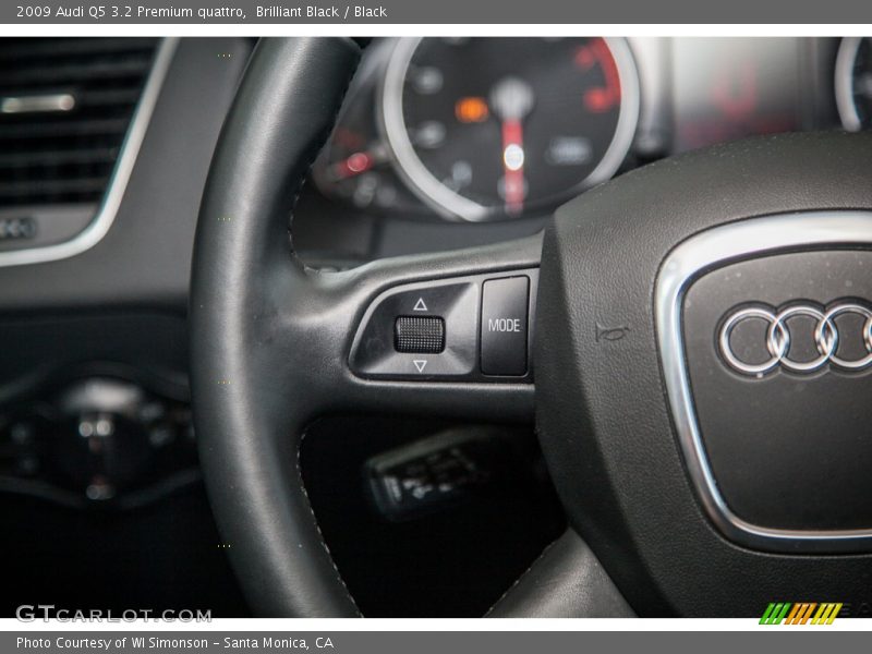 Brilliant Black / Black 2009 Audi Q5 3.2 Premium quattro