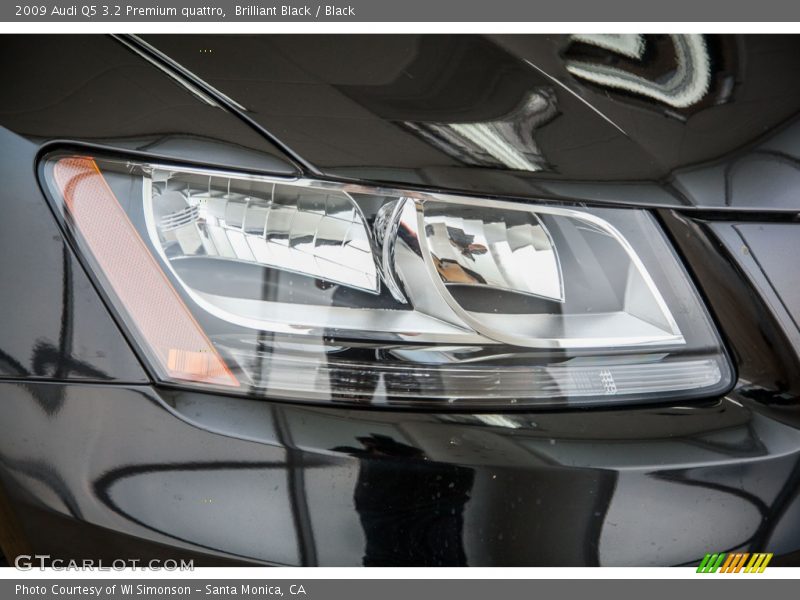 Brilliant Black / Black 2009 Audi Q5 3.2 Premium quattro