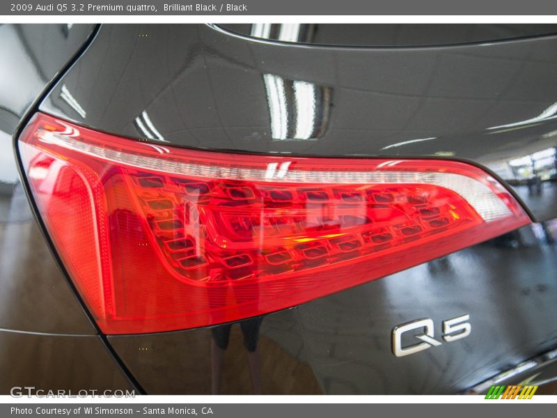 Brilliant Black / Black 2009 Audi Q5 3.2 Premium quattro