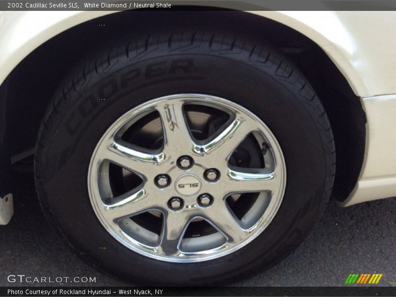White Diamond / Neutral Shale 2002 Cadillac Seville SLS