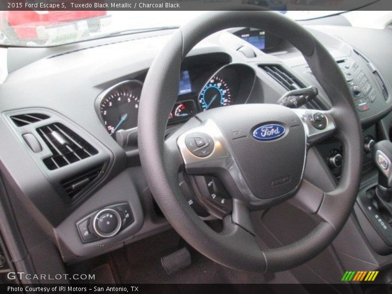 Tuxedo Black Metallic / Charcoal Black 2015 Ford Escape S
