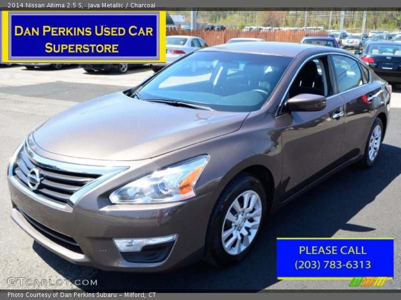 Java Metallic / Charcoal 2014 Nissan Altima 2.5 S