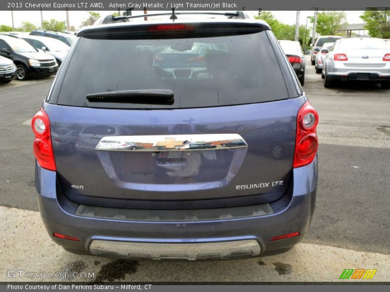 Ashen Gray Metallic / Light Titanium/Jet Black 2013 Chevrolet Equinox LTZ AWD