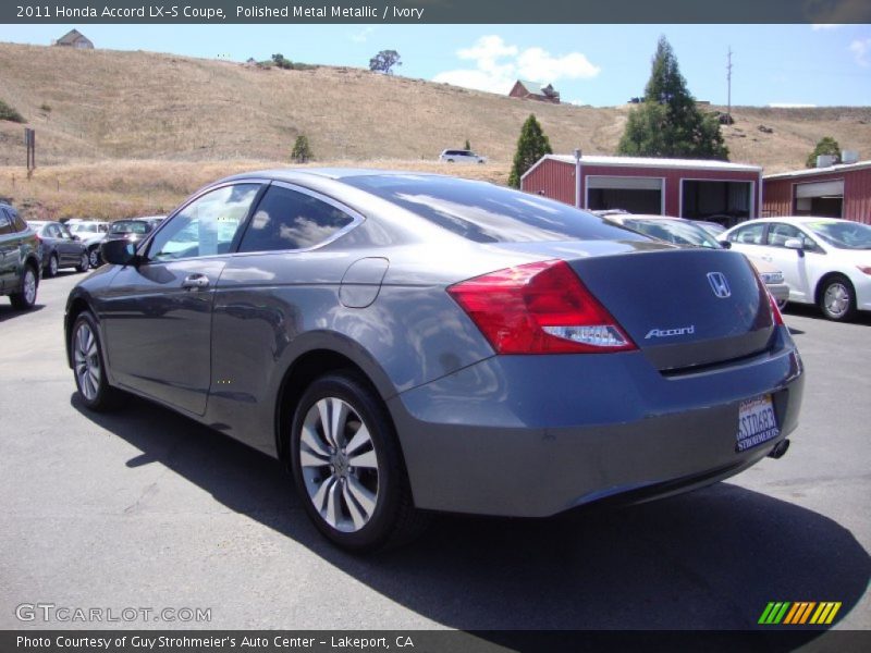 Polished Metal Metallic / Ivory 2011 Honda Accord LX-S Coupe