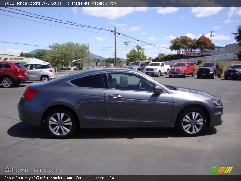Polished Metal Metallic / Ivory 2011 Honda Accord LX-S Coupe
