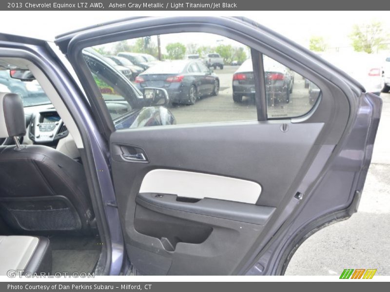 Ashen Gray Metallic / Light Titanium/Jet Black 2013 Chevrolet Equinox LTZ AWD