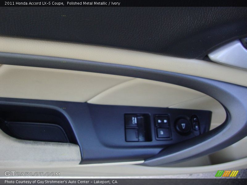 Polished Metal Metallic / Ivory 2011 Honda Accord LX-S Coupe