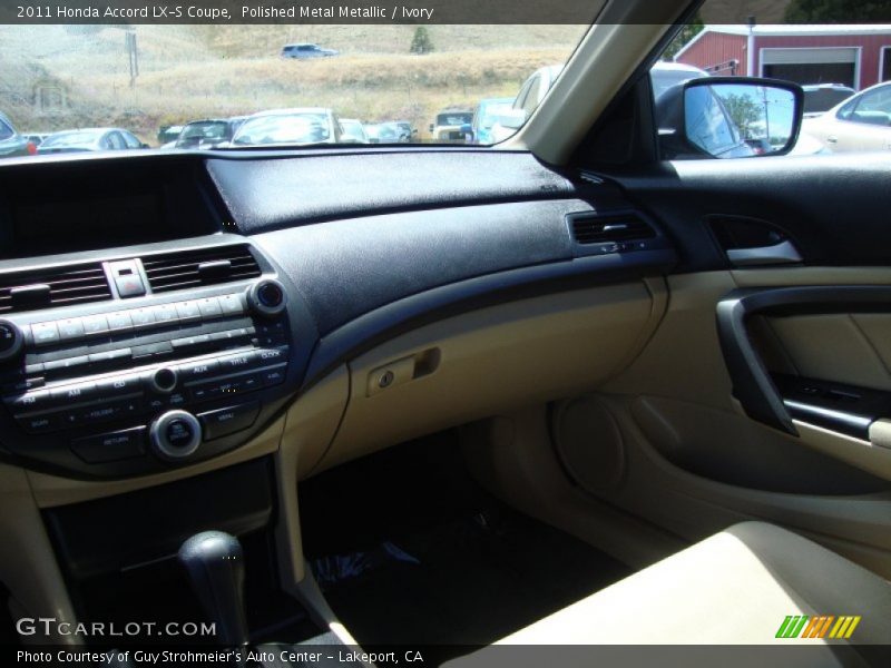 Polished Metal Metallic / Ivory 2011 Honda Accord LX-S Coupe