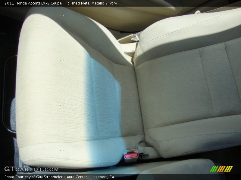 Polished Metal Metallic / Ivory 2011 Honda Accord LX-S Coupe