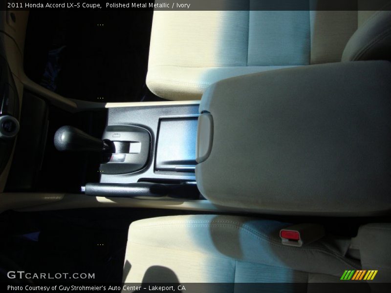Polished Metal Metallic / Ivory 2011 Honda Accord LX-S Coupe