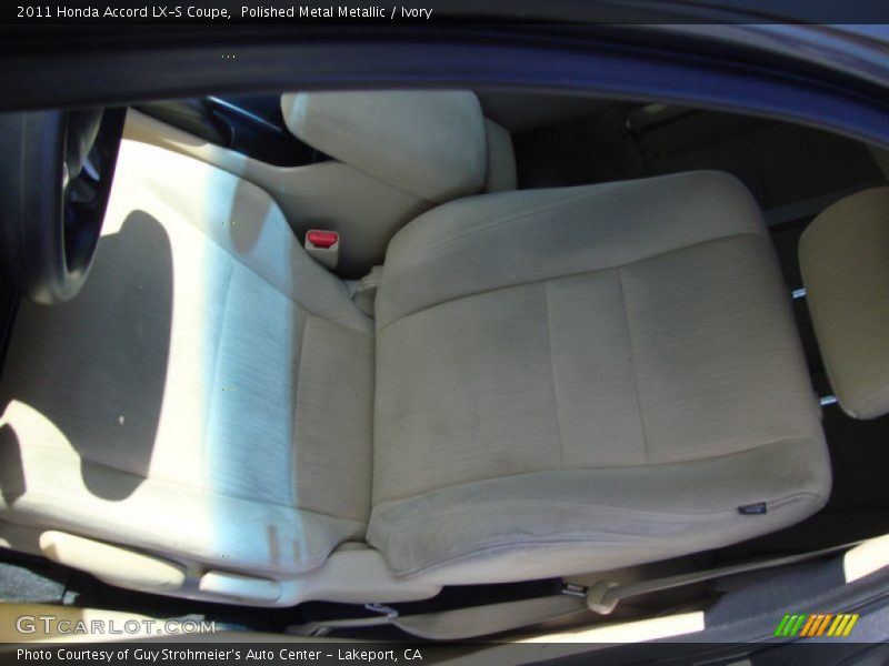 Polished Metal Metallic / Ivory 2011 Honda Accord LX-S Coupe
