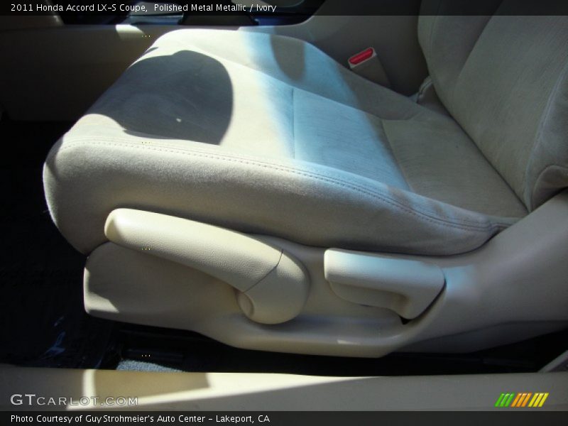 Polished Metal Metallic / Ivory 2011 Honda Accord LX-S Coupe
