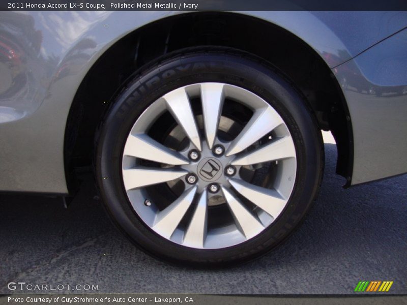 Polished Metal Metallic / Ivory 2011 Honda Accord LX-S Coupe