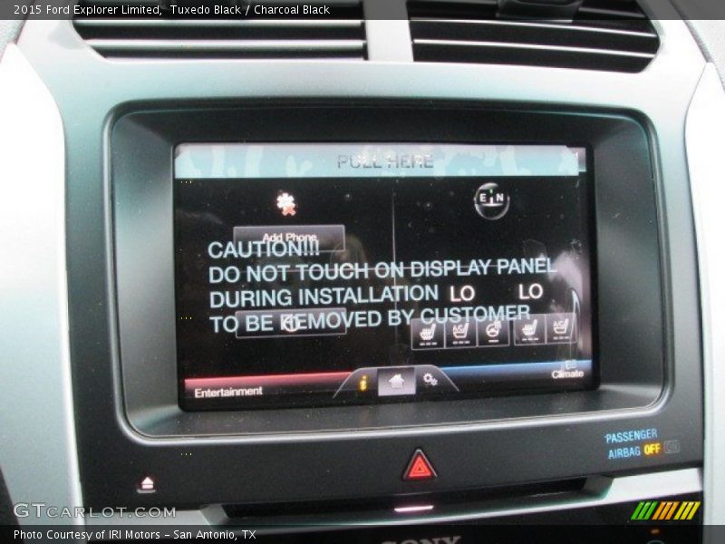 Tuxedo Black / Charcoal Black 2015 Ford Explorer Limited