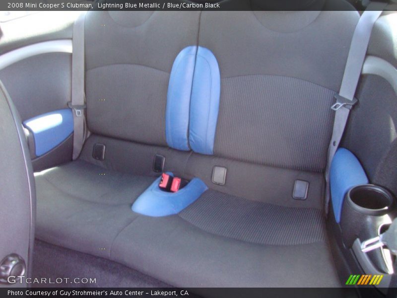 Lightning Blue Metallic / Blue/Carbon Black 2008 Mini Cooper S Clubman