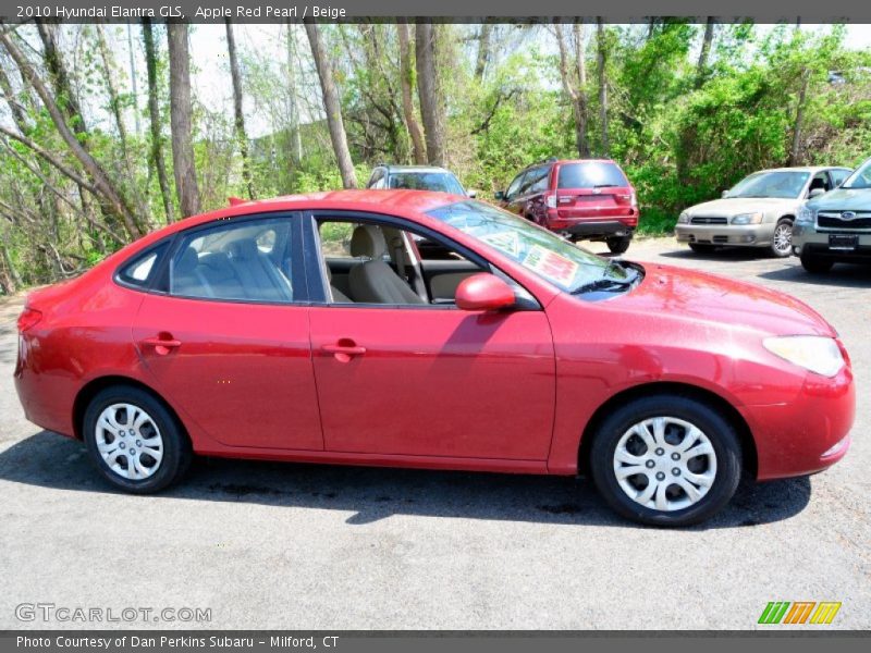 Apple Red Pearl / Beige 2010 Hyundai Elantra GLS