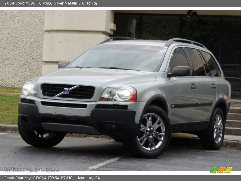 Silver Metallic / Graphite 2004 Volvo XC90 T6 AWD