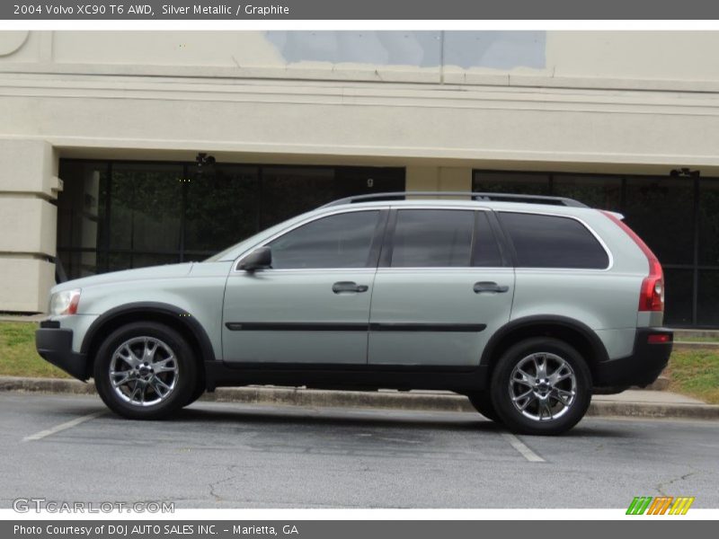 Silver Metallic / Graphite 2004 Volvo XC90 T6 AWD