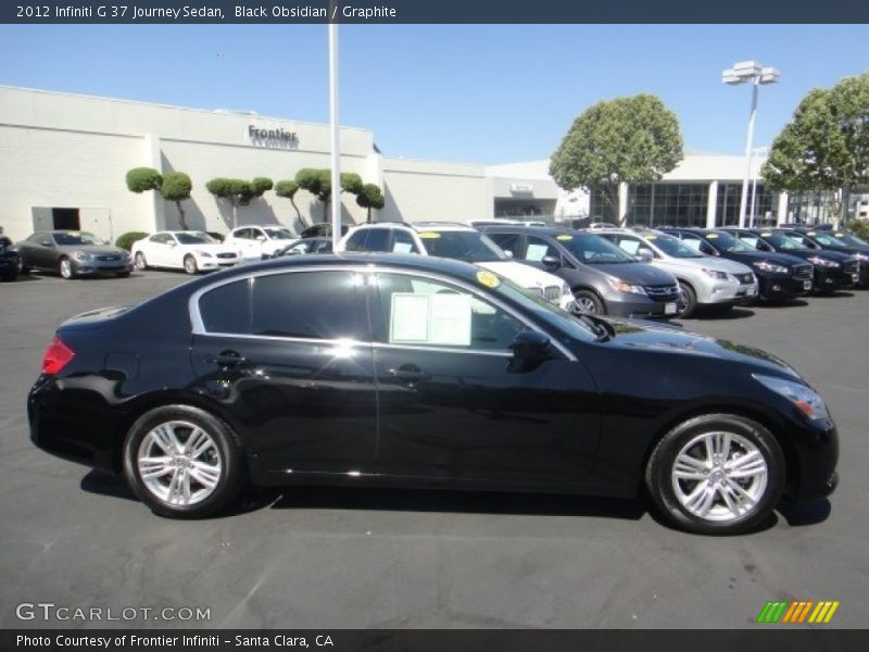 Black Obsidian / Graphite 2012 Infiniti G 37 Journey Sedan