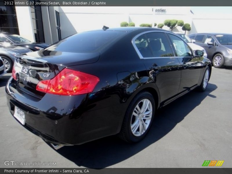 Black Obsidian / Graphite 2012 Infiniti G 37 Journey Sedan