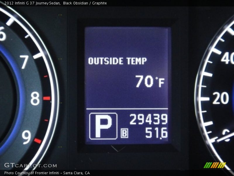 Black Obsidian / Graphite 2012 Infiniti G 37 Journey Sedan