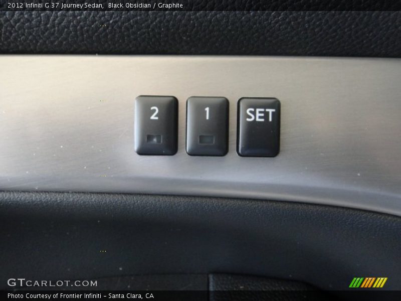 Black Obsidian / Graphite 2012 Infiniti G 37 Journey Sedan