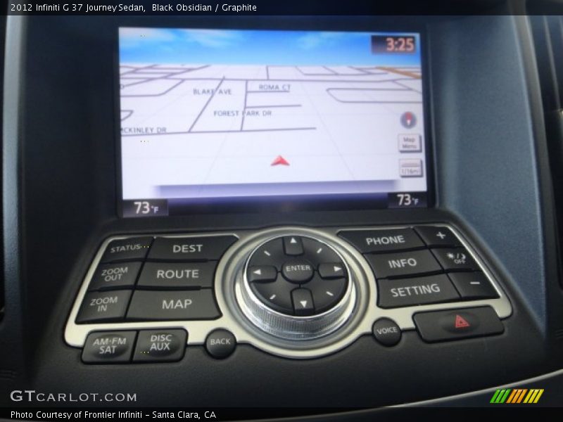 Black Obsidian / Graphite 2012 Infiniti G 37 Journey Sedan