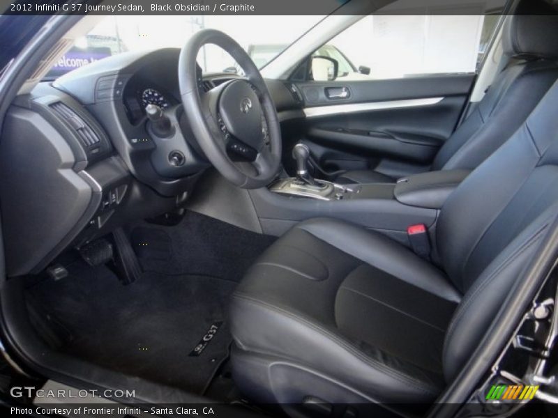 Black Obsidian / Graphite 2012 Infiniti G 37 Journey Sedan