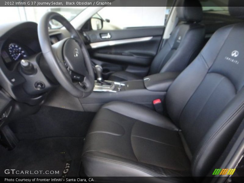 Black Obsidian / Graphite 2012 Infiniti G 37 Journey Sedan
