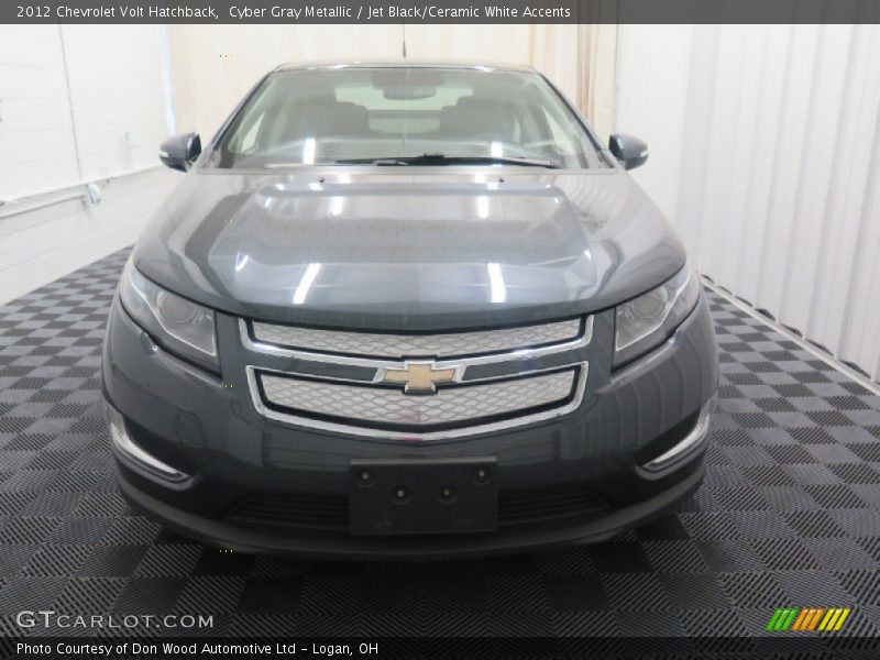 Cyber Gray Metallic / Jet Black/Ceramic White Accents 2012 Chevrolet Volt Hatchback