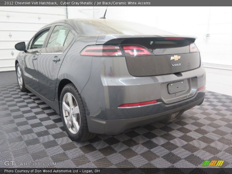 Cyber Gray Metallic / Jet Black/Ceramic White Accents 2012 Chevrolet Volt Hatchback