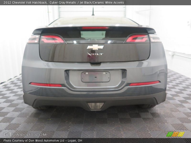 Cyber Gray Metallic / Jet Black/Ceramic White Accents 2012 Chevrolet Volt Hatchback