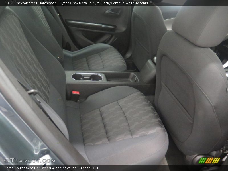 Cyber Gray Metallic / Jet Black/Ceramic White Accents 2012 Chevrolet Volt Hatchback