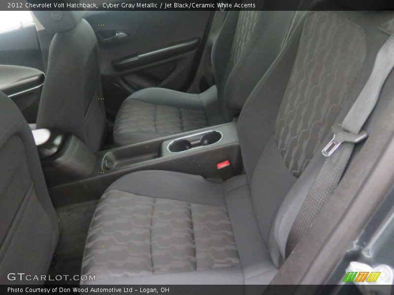 Cyber Gray Metallic / Jet Black/Ceramic White Accents 2012 Chevrolet Volt Hatchback